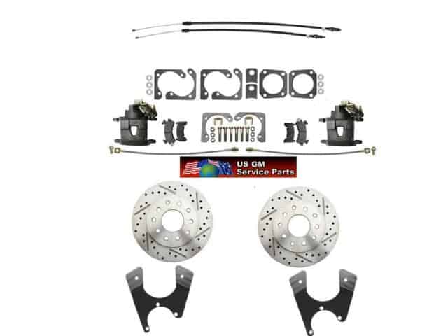 A: Disc Brake REAR Kit: 64-72 (Nova, Camaro F